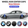 BZC1 4pcs 56mm Car Wheel Center Hub Cap Emblem Stickers Styling For M Performance 1 3 5 7 Series X1 X2 X3 X4 X5 X6 X7 M3 M5 M7