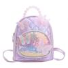 Schoolbag Children's Sequined Backpack Ins Wind Flower Accessories Bag Fashion Princess Pearl Handbag Kindergarten Small School Bag