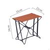 Camping Stool Portable Folding Fishing Chair Foldable Footstool for Patio Festival