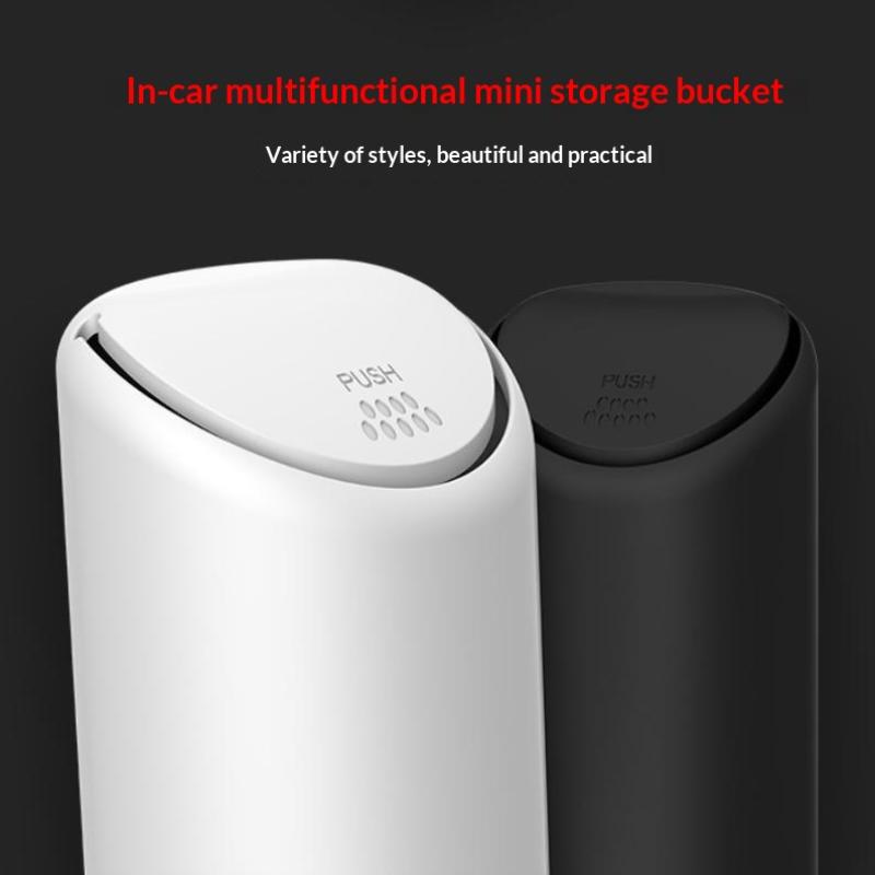 Car Garbage Can Car Trash Can Silicone Garbage Dust Case Holder Rubbish Bin Auto Organizer Storage Box Car Acessories Storage