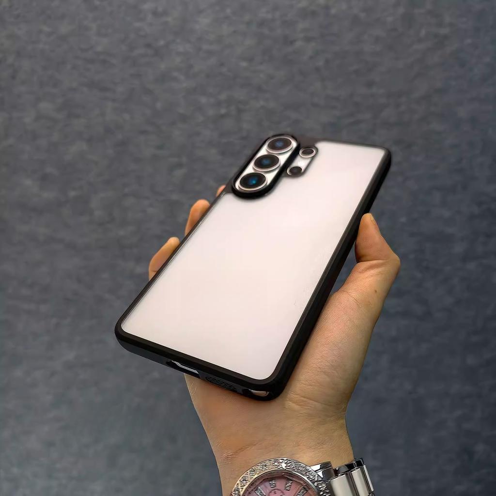 For Samsung Galaxy S26 Ultra S26+ Case Fashion Hard PC+TPU Clear Anti Fall Protect Cover For Galaxy S26 Shell Shockproof Bumper