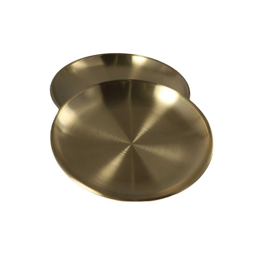 European Style Kitchen Round Western Steak Dining Plate Cake Tray Kitchen Tableware Serving Dish