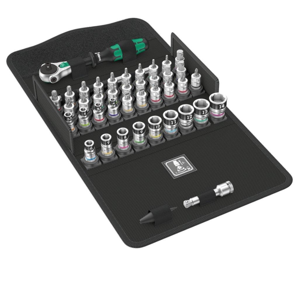 

Wera 05003755001 Набір тріскачок Zyklop Speed 8100 Sa HF 6 мм Імпортовано з All-in 42 штуки [Офіційно Японія]