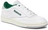 Sneakers Reebok Club C 85 weiß/Kreide/dunkelgrün