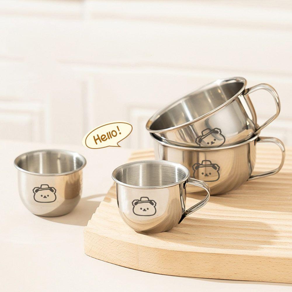 Bär Design Tee Milch Tasse 80/200/400ML Baby Milch Tasse Kinder Wasser Tasse für Tee Milch Kaffee Kaltgetränk