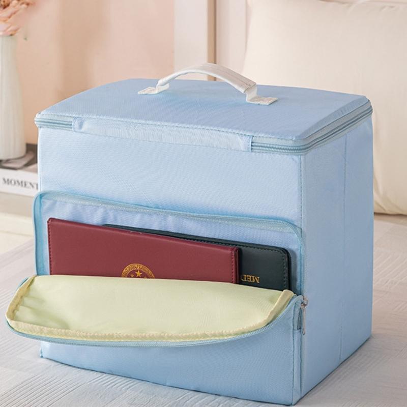 Portable Hand Carry Medicine Storage Box Foldable Multiple Drawer Compartment for Organized Home Use