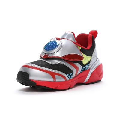 Sneakers UT155 Boys Cm 2E [Moonstar] Silver/Red 19.0