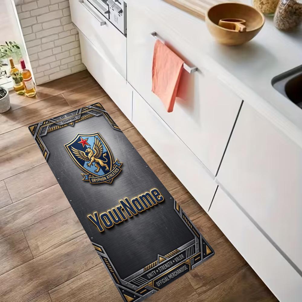 Excellence Customize Your Name Kitchen Rug Runner Rug Laundry Mat Hallway Entryway The Best Gift Choice
