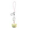 Kawaii Rilakkuma Easy Bear Phone Rope Chain Keyrings Lazybear Doll Keychains Bag Key Pendants Gift