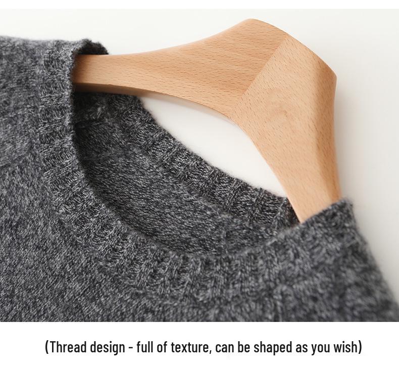 Autumn/Winter 2025 Women's Cashmere Knit Raglan Sweater - New Color, Loose Fit, Warm Pullover