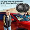 2PCS Tweeter Car Audio Silk Film For Car Modification 180W High-Pitched Audio Loudspeaker Car Audio
