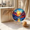 Acryl Puzzle Anhänger Sonnensammler, Bunter Fensterbehang, 19 cm Sonnensammler Wochenendprojekt Dekoration Schmuckstück, Ideal zum Verschenken Und