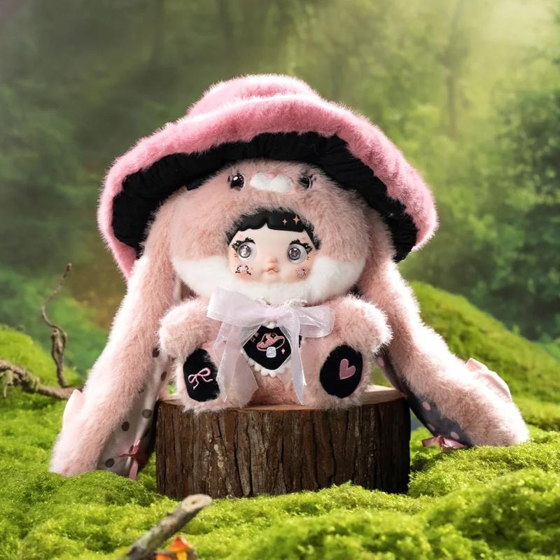 Nommi 400% Large Mushroom Hat Blind Box Series Plush Toy Soft Comfortable Kawaii Doll Ornament Mysterious Box Exquisite Fun Gift