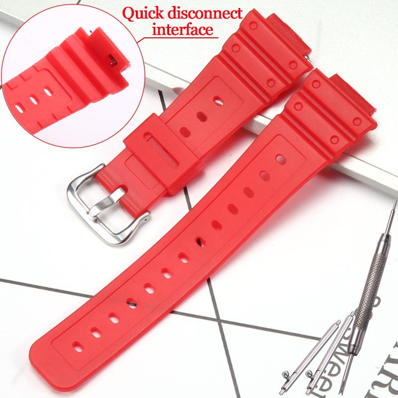 Rubber Strap Suitable For Casio  GA 2100 GA 2110 Men's Sports Waterproof Strap Watch Accessories Replacement Wristband