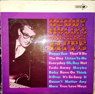 LP deska BUDDY HOLLY - Greatest Hits CP8 Coral UK Rock Použitá