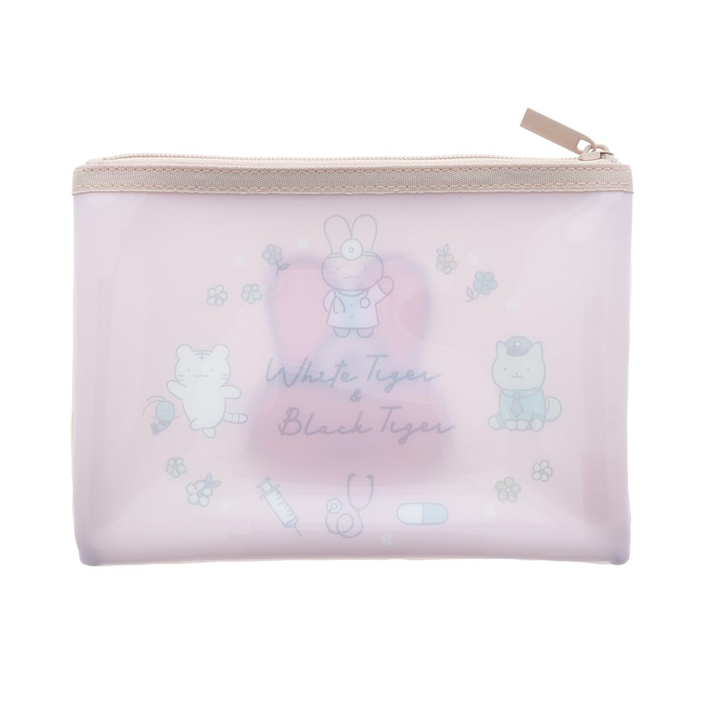 Stationery White Tiger and Black Tiger Merchandise Pouch Mesh Pouch U S2335980 Sun-Star