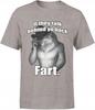 Funny T-shirt With Wolf If They Talk Behind Your Back Fart Meme