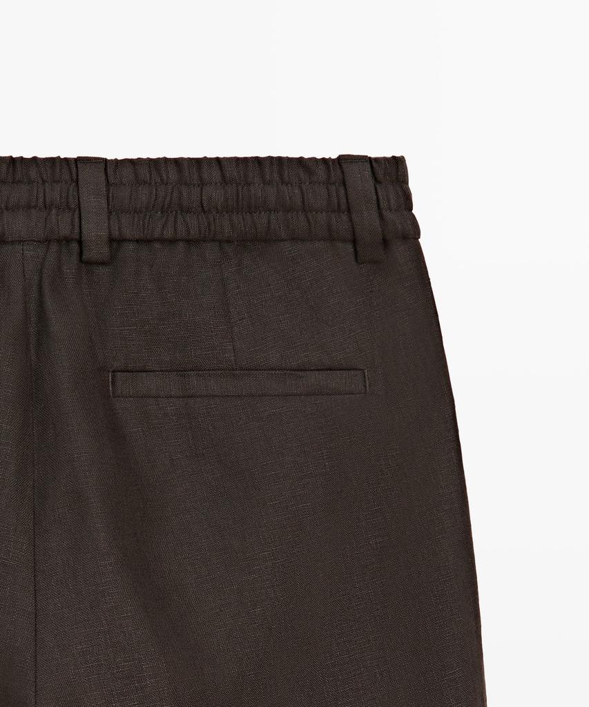 Masimodutti Total Look 100% Linen Pants