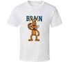 Inspector Gadget Brain The Dog Retro 80s Cartoon Unisex T-shirt