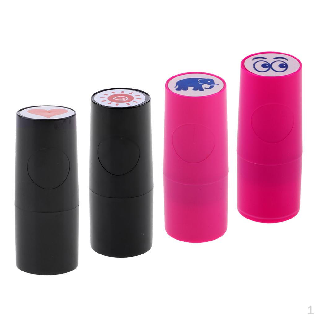 4 Pieces Golf Ball Stamper / Marker (Assorted Designs) - Easy to Use