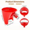 Flour Funnel Kitchen Aid Mixer Stand Mixer Attachment for Kitchen Aid Artisanal Ksm150 Tilt-Head Stand Mixer Baking Accessory