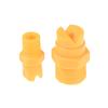 Plastic Vee Jet Flat Fan Spray Nozzle 1/8" 1/4" 3/8" 1/2" Industrial Cleaning