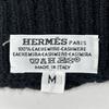 Excellent HERMES gloves H pattern knitting black cashmere mens M Used