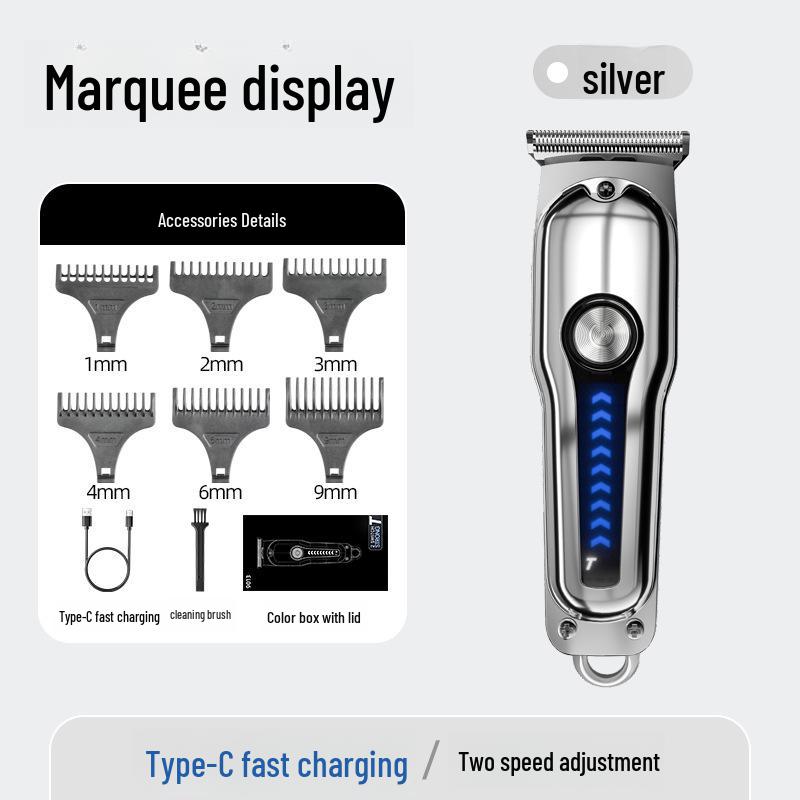 Professional Electric Hair Clippers for Cross-Border Salon and Home Use