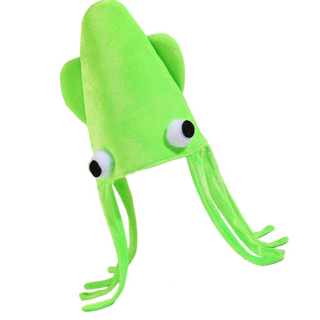 Creative Octopus Hat Creative Design For Costume Parties Festival Event And Performances Halloween Dressingup Headpiece