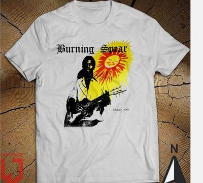 Studio One presenta Burning Spear Burning Spear Winston Rodney OD Camicia
