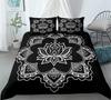 Hand Painting Lion Golden Bedding Set King Queen Double Full Twin Single Size Luxury Soft Bed Linen Set