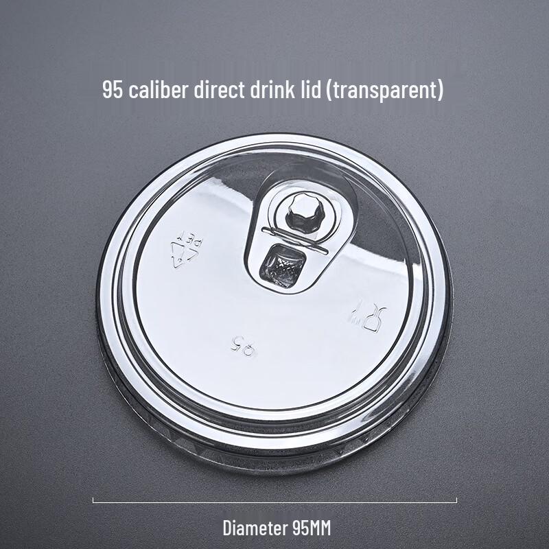 DYMAYKI Disposable PET Coffee & Milk Tea Cups