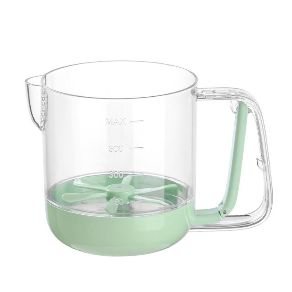 Dust-proof Egg Beater with Clear  Scale Liquid Mixing Cup Multi-Functionl Mixing Cup Whisk  Baking