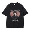 Film Stmívání Miluji třpytivé kluky Robert Pattinson Edward Cullen Grafické tričko Unisex Vintage DÁMSKÁ A Unisex trička