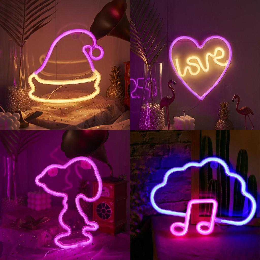 Whimsical Led Butterfly Alien Planet Night Light Charming Neon Decorative Lamp
