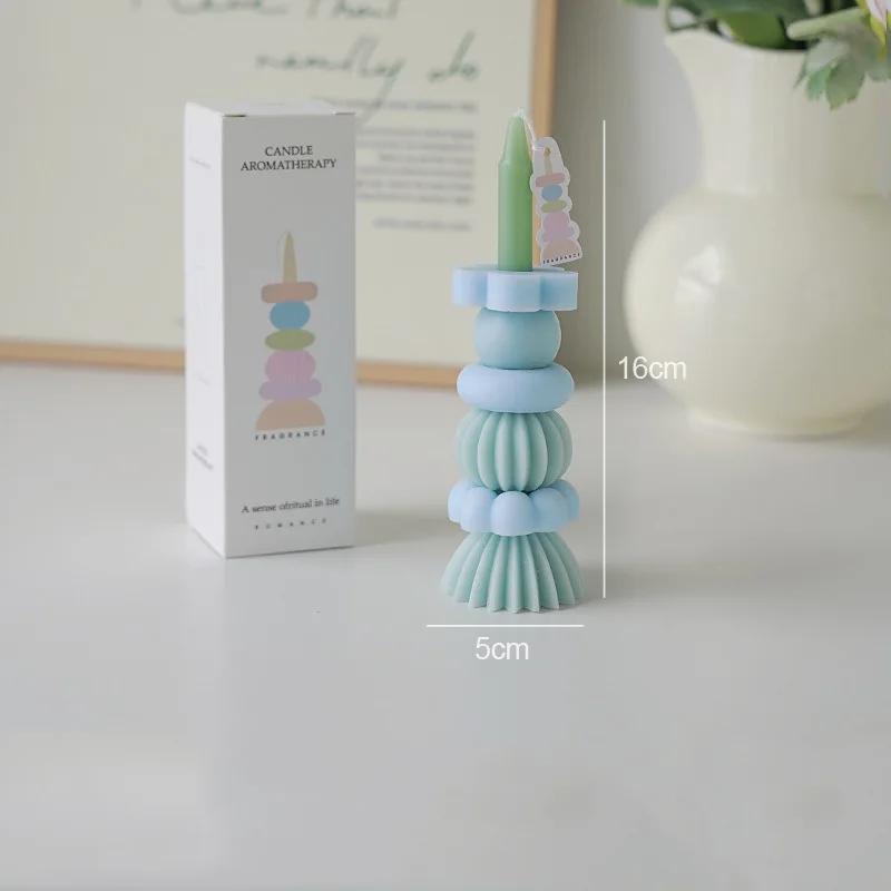 

DIY Long Rod Candle Scented Candle Aromatherapy Soy Wax Candles Wedding Birthday Candle Party Home Decoration