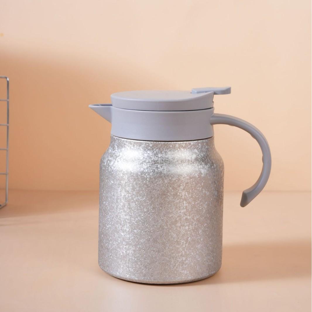 Large Capacity Titanium-Coated Tea Infuser Thermos Flask with Gift Box 1000ml/450ml