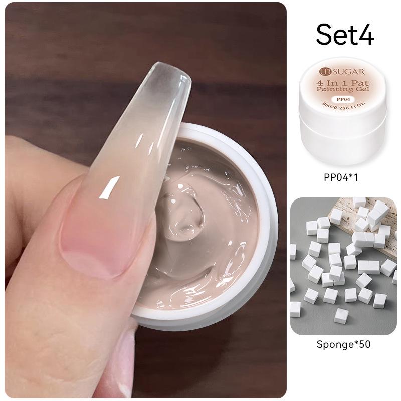 UR SUGAR Gel Pot: No-Wash Nail Art & Gradient Set