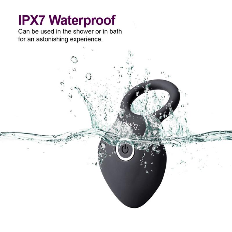 10-Frequenz-Vibrationsstimulation Klitoris-Penisring Retard Langlebiger Penis-Verschlussring-Vibrator