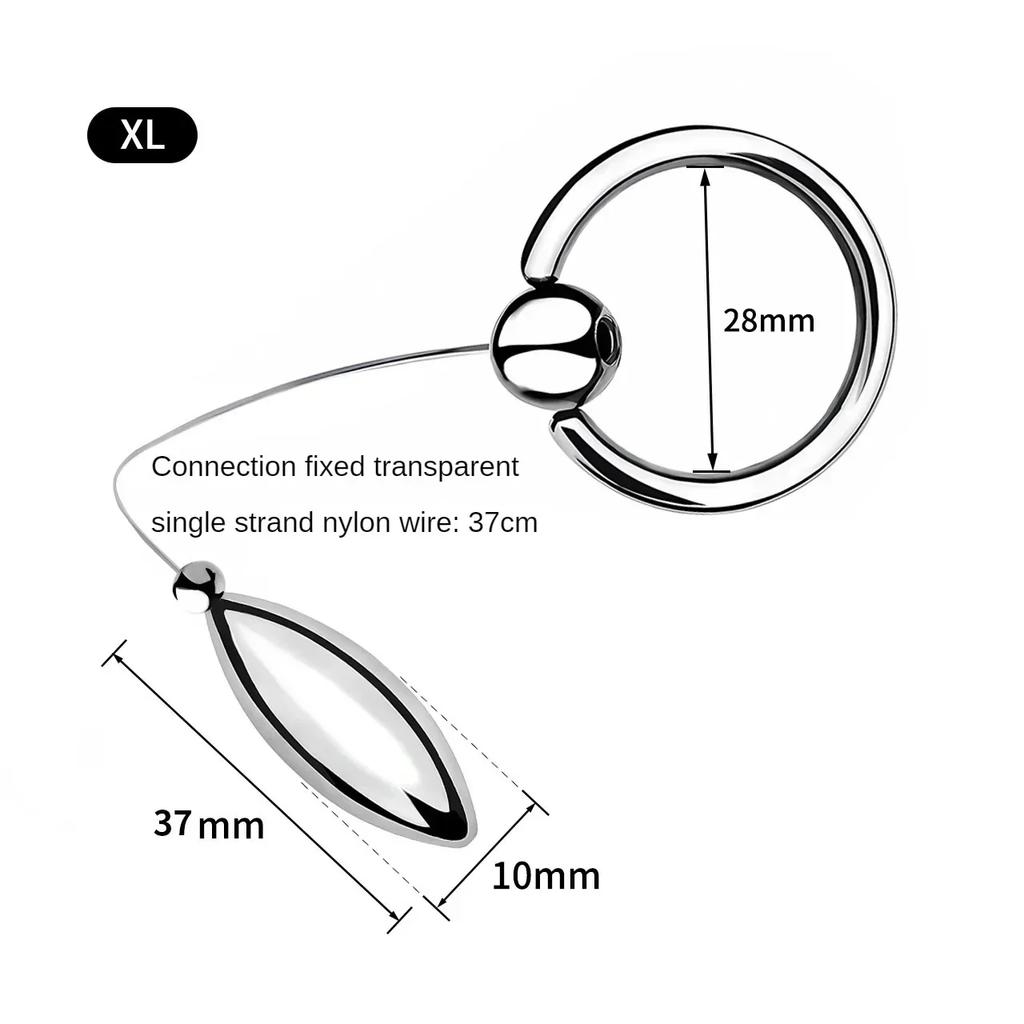 Edelstahl Harnröhrenstimulator Penis Plug Harnröhrenmassagegerät Männlicher Masturbator Sounding Spielzeug für Erwachsene Sex Orgasmus Männer Schwul