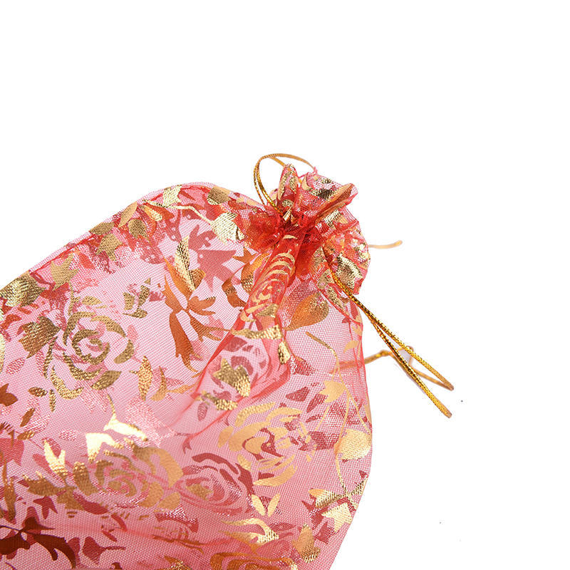 18*13CM 10X Jewelry Pouch Gift Bags Wedding Favors Organza Pouches Decoration V 18*13CM 10X Jewelry Pouch Gift Bags Wedding Favors Organza Pouches Decoration V