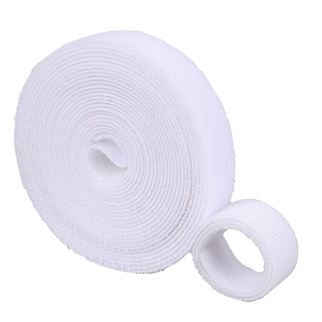 5M Cable Organizer DIY Cable Management Wire Winder Tape Earphone Mouse Cord Management Ties Protector Home School Office Use