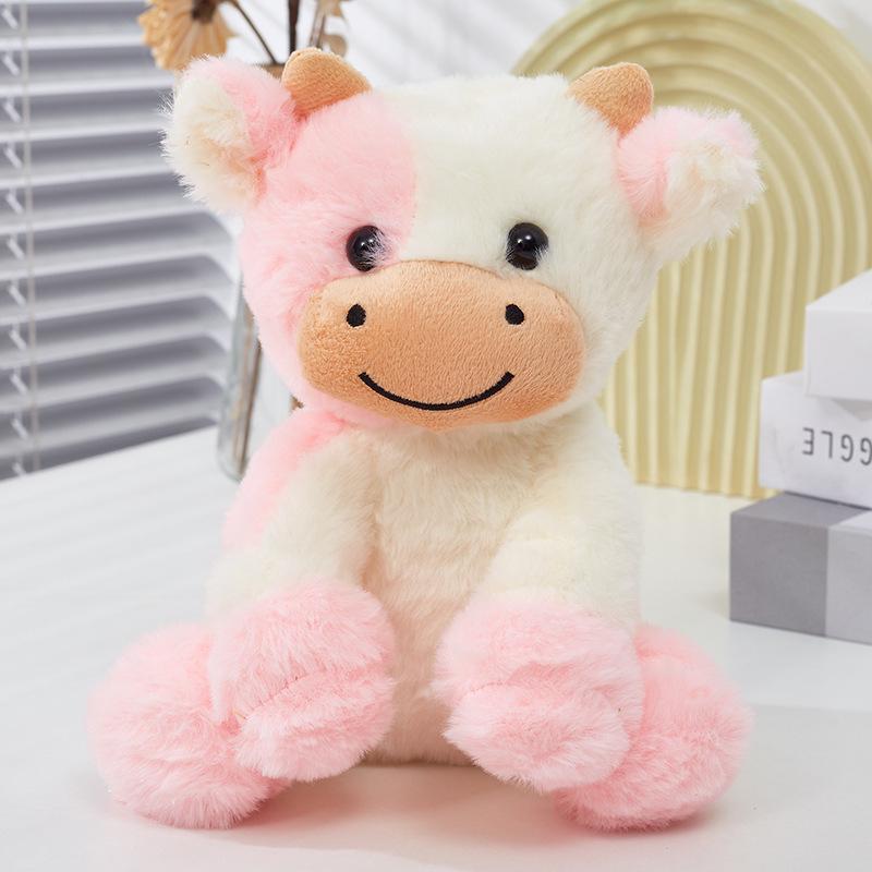 Internet Famous Cute Calf Plush Doll - Adorable Zodiac Cow Toy Standard Packaging