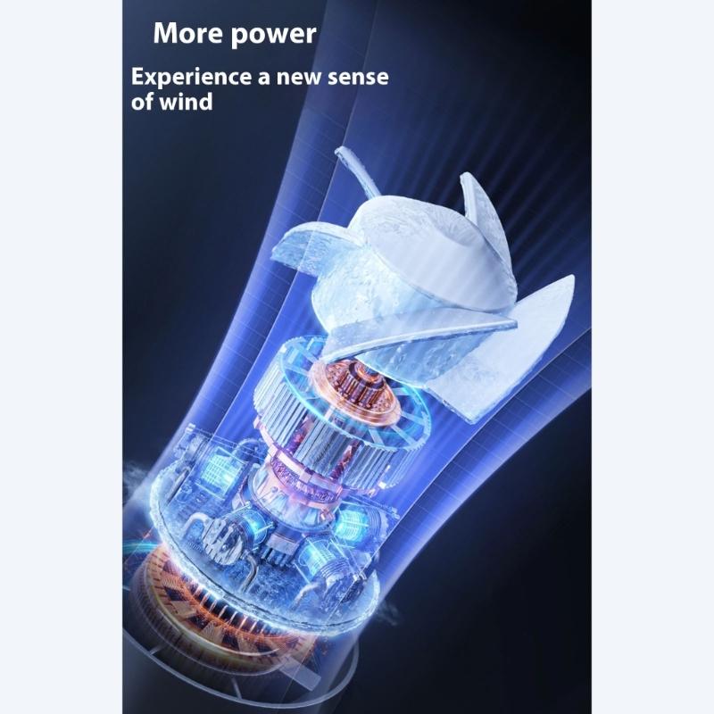 Handheld Mini Fan USB Rechargeable 100 Speed Quiet Desk Fan Portable Cooling Fan for Indoor Outdoor Use Birthday Gift