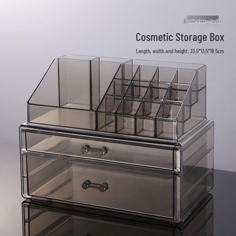Skincare and Cosmetics Organizer Drawer Box