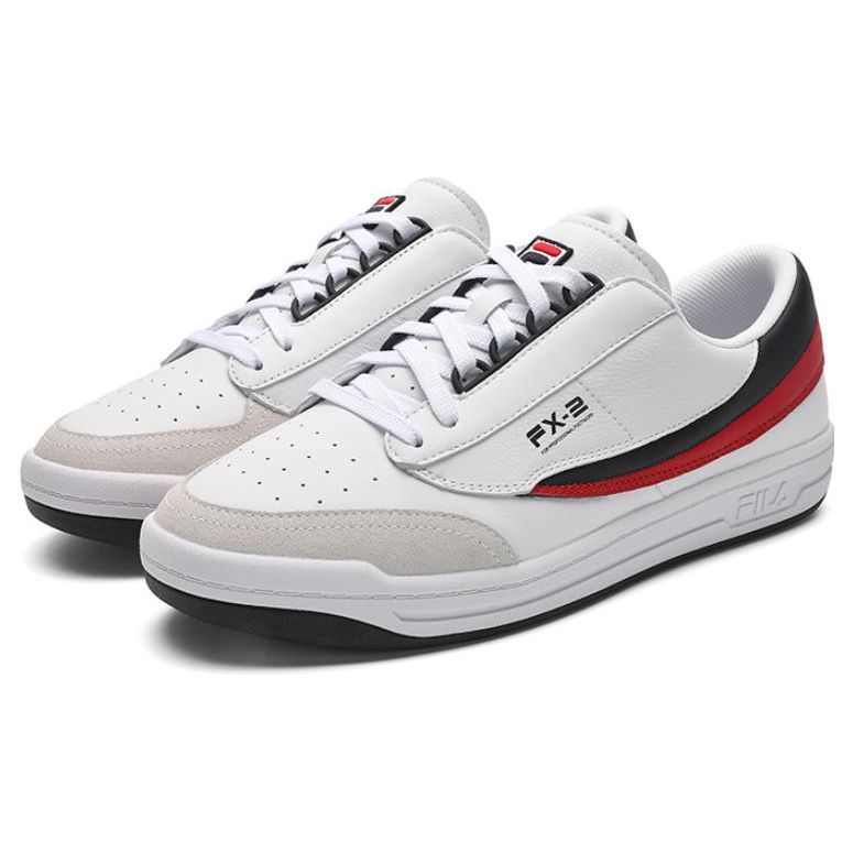 Fila FX-2 Non-Slip Shock Absorbing Low-Top Sneakers Men Sneakers White F12M412208FWN