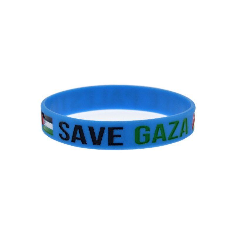 Braccialetto in Silicone Sportivo Ispirazionale Moda Palestina