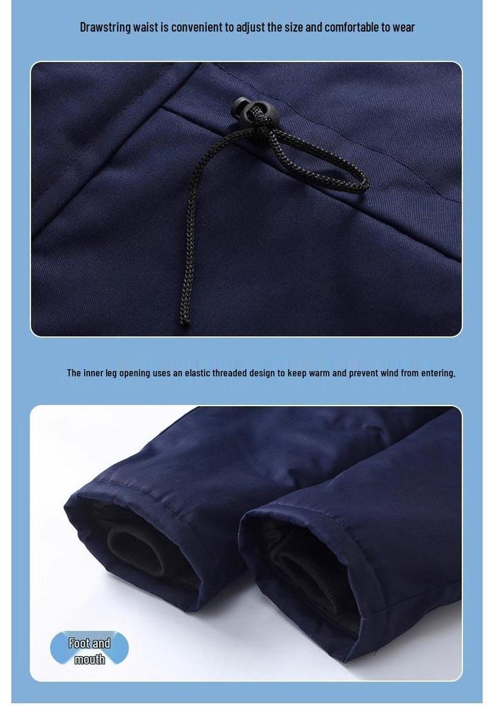 Cold Storage Cotton Jumpsuit Ski Suit & Ice Fishing Winter Workwear