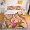 Colorful Floral Down Comforter Set Bedding Set 3-piece Duvet Cover Set