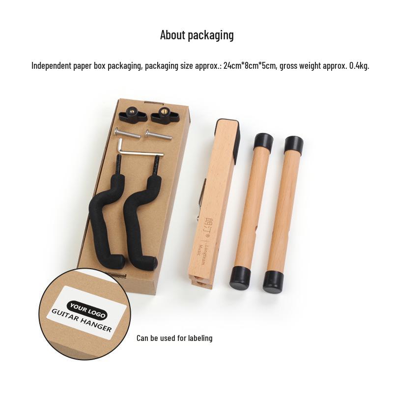 Detachable Wooden Ukulele and Violin Stand